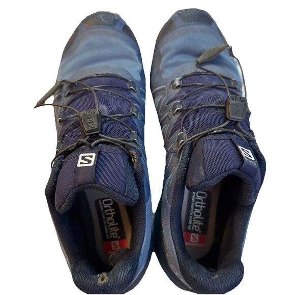 Salomon Speedcross 5 Trail Running Shoes 408012 Women's Size 7.5 Sargasso Navy - Picture 8 of 11